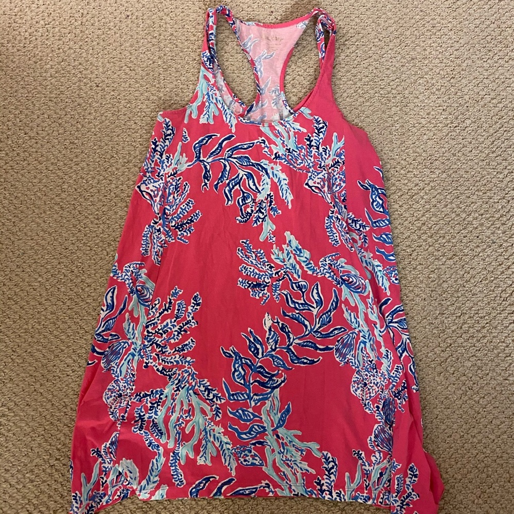 Lilly Pulitzer Monterey Tank Dress Samba X Small